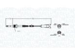 Magneti Marelli 172000043010 - Oe 55190616 Sensore Temperatura Gas Di Scarico Per Astra H, Signum (Z03), Vectra C (Z02), Zafira B