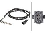 Hella 6PT 358 181-081 - Oe 55557466 Sensore Della Temperatura Dei Gas Di Scarico Per Signum (Z03), Vectra C (Z02)