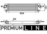Mahle Ci 200 000P - Intercooler Oe 14461BB30A Per Qashqai +2 I (J10), Qashqai Ii (J11)