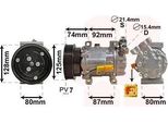 Van Wezel 4300K452 - Compressore Aria Condizionata Oe 2763000Q1M Per Twingo Ii (CN0), Clio Iii