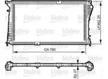 Valeo 734931 - Oe 21400 00Q0D Radiatore, Raffreddamento Motore Per Primastar (X83), Vivaro (J7), Vivaro (F7), Vivaro A (E7), Trafic Ii (Jl), Trafic Ii (Fl), Trafic Ii (El)