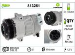 Valeo 813251 - Compressore Aria Condizionata Oe 55702661 Per Corsa D (S07), Corsa E (X15), Meriva (X03)