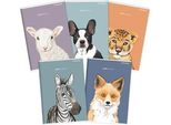Taccuino Sweet Animal A5 Griglia A 16K Colori