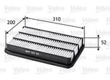 Valeo 585301 - Filtro Aria Oe ADZ92212 Per Frontera B (U99)