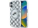 Karl Lagerfeld Klhmp16Shmckmht Iphone 166.1 Przezroczysty/Trasparente Iml Monogram Karl&Choupette Testa Magsafe