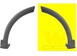 Van Wezel 3779528 - Oe 0172902 Estensione Parafango Posteriore Destro Per Corsa C (X01)