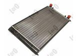 Abakus 053-017-0010 - Oe 1H0121253R Radiatore, Raffreddamento Motore Per Golf Iii (1H), Golf Cabriolet (1E), Vento (1H)
