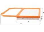 Mahle Lx 4632 - Filtro Aria Oe 04C129620E Per Ibiza (Kj), Polo (AE1, AW1, BZ1)