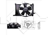 Nrf 47009 - Ventola Radiatore Oe 90469469 Per Tigra (S93), Combo (71)