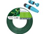 Cellfast Tubo Da Giardino Economico Da 1/2" 50M + Set Di Irrigatori Per Prato"