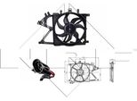 Nrf 47012 - Ventola Radiatore Oe 1341331 Per Corsa C (X01), Combo Tour, Combo
