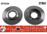Trw DF4029 - Oe 3103102K00 Bremsscheibe FüR Frontera B (U99)