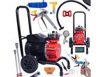 Rosfix Red Strong Storm 1100 RSS05 3500 W 22 Mpa 18 L/Min Pistola A Spruzzo + Taglierina Per Vernice + Lancia Da 50 Cm