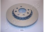 Japanparts DI-W05 - Oe 90487402 Disco Freno, Asse Anteriore Per Vectra B (J96)
