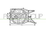 Prasco OP034F002 - Ventola Radiatore Oe 1341398 Per Corsa D (S07)
