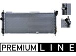 Mahle Cr 355 000P - Oe 52459322 Radiatore, Raffreddamento Motore Per Combo (71), Tigra (S93)