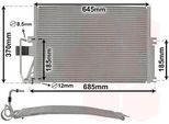 Van Wezel 37005274 - Condensatore Aria Condizionata Oe 1618114 Per Vectra B (J96)