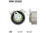 Skf Vkm 15402 - Oe 90530124 Spannrolle, Zahnriemen FüR Vectra B (J96)