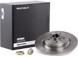 Ridex 82B1011 - Oe 8200471520 Disco Freno, Asse Posteriore Per Clio Iii, Megane Ii