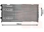 Van Wezel 58002103 Radiatore Radiatore Acqua Radiatore Motore