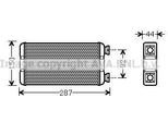 Prasco RTA6457 - Oe 2711500QAF Scambiatore Di Calore, Riscaldatore Per Movano (X70)