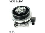 Skf VKPC81207 Pompa Dell'acqua, Raffreddamento Motore Oe 03C121004C Compatibile Con Alhambra, Ibiza, Beetle, Cc, Eos, Golf Plus, Golf V, Golf Vi, Jetta, Passat 3C, Passat 3B, Passat Cc, Polo 6R, Scirocco, Sharan, Tiguan, Touran