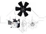 Nrf 47390 - Ventola Radiatore Oe 165959455L Per Cordoba (6K), Ibiza (6K), Polo (80, 86C), Polo (6V)