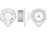 Mahle Ab 172 000S - Soffiatore Interno Oe 176820021 Per Toledo I (1L2), Passat (35I), Corrado (53I), Jetta Ii (165, 19E, 1G2), T4