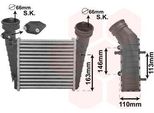 Van Wezel 58004238 - Intercooler Oe 3B0145805D Per Superb I (3U), Passat (3B)
