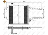 Nrf 35049 - Condensatore Aria Condizionata Oe 6N0820413 Per Arosa (6H), Lupo (6E1, 6X1), Polo (6N), Polo (80, 86C), Polo Playa