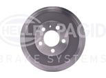 Hella 8DT 355 300-421 - Oe 1J0609617B Tamburo Del Freno Per Octavia I (1U), Roomster (5J)