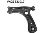 Skf Vkds 321017 - Oe 6R0 407 151 Braccio Di Controllo Per Cordoba (6L), Ibiza (6L), Roomster (5J), Fabia Ii (54), Polo (9N)