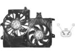 Van Wezel 3781747 - Ventola Radiatore Oe 1314967 Per Meriva (X03)