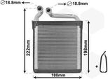 Van Wezel 58006256 - Oe 3C0819031 Scambiatore Di Calore, Riscaldatore Per Superb Ii (3T), Yeti (5L), Eos (1F), Golf Plus (5M), Cc (358), Golf V (1K), Passat (365, 362), Passat (3C), Golf Vi, Jetta Iv, Tiguan (5N), Passat Cc (357), Scirocco
