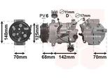 Compressore Aria Condizionata Van Wezel (3701K702) Compressore Aria Condizionata Compressore Aria Condizionata, Compressore Aria Condizionata, Compressore Refrigerante