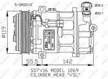 Nrf 32818 - Compressore Aria Condizionata Oe 13217307 Per Signum (Z03), Vectra C (Z02)