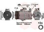 Van Wezel 3700K316 - Compressore Aria Condizionata Oe 09165714 Per Zafira A, Tigra Twintop (X04), Meriva (X03), Corsa C (X01), Combo Tour, Combo, Astra G