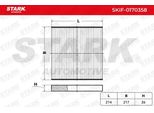 Stark SKIF-0170358 - Filtro Aria Abitacolo Oe 272774711R Per Twingo Iii (Bc), Megane Iii, Fortwo (453), Fortwo (451), Fortwo (450), Fortwo Cabriolet (453), Fortwo Cabrio (451), Forfour (453)