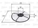 Valeo 585704 - Filtro Aria Oe A1199C Per Corolla (E10), Corolla (E11)