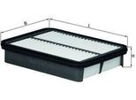 Mahle Lx 805 - Filtro Aria Oe 1780111070 Per Corolla (E10), Corolla (E11)