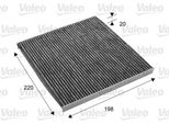 Valeo 715701 - Oe 08974 00850 Filtro Aria Abitacolo Per Corolla Verso (E12), Corolla (E12), Corolla (E15), Avensis (T25)