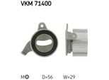 Skf Vkm 71400 - Oe 13505 11040 Puleggia Tenditore, Cinghia Di Distribuzione Per Corolla (E10), Corolla (E11), Starlet (P9)