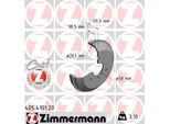 Zimmermann 405.4101.20 - Tamburo Del Freno Per Cabrio (450), City-Coupe (450), Crossblade (450), Fortwo Cabrio (450), Fortwo Cabrio (451), Fortwo (450), Fortwo (451), Roadster (452)