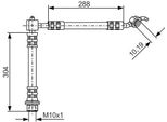 Bosch 1 987 476 358 - Tubo Freno Oe 90947 02C76 Per Yaris Verso (P2), Yaris (P1)
