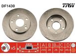 Trw DF1430 - Disco Freno Oe 43512 33020 Per Camry (V1), Camry (V2), Picnic (XM1)