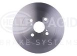 Hella 8DD 355 113-601 - Oe 424310D110 Disco Freno Per Iq (J1), Yaris (P9)