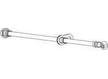 Hella 8AH 355 467-821 - Tubo Freno Oe 9094702C32 Per Yaris (P1), Yaris Verso (P2)