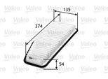 Valeo 585240 - Filtro Aria Oe 1780128010 Per Previa (R3), Rav 4 Ii (A2)