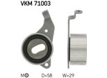 Skf Vkm 71003 - Oe 13505 74010 Puleggia Tenditore, Cinghia Di Distribuzione Per Avensis (T22), Camry (V1), Camry (V2), Carina E (T19), (T19), (T21), Picnic (XM1), Rav 4 I (A1)