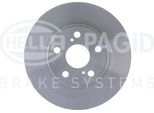 Hella 8DD 355 104-891 - Disco Freno Oe 4351220450 Per Carina E (T19), Celica (T20), Celica (T23)
